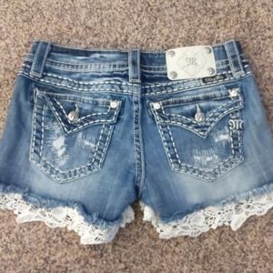 Miss Me Lace Shorts 27
